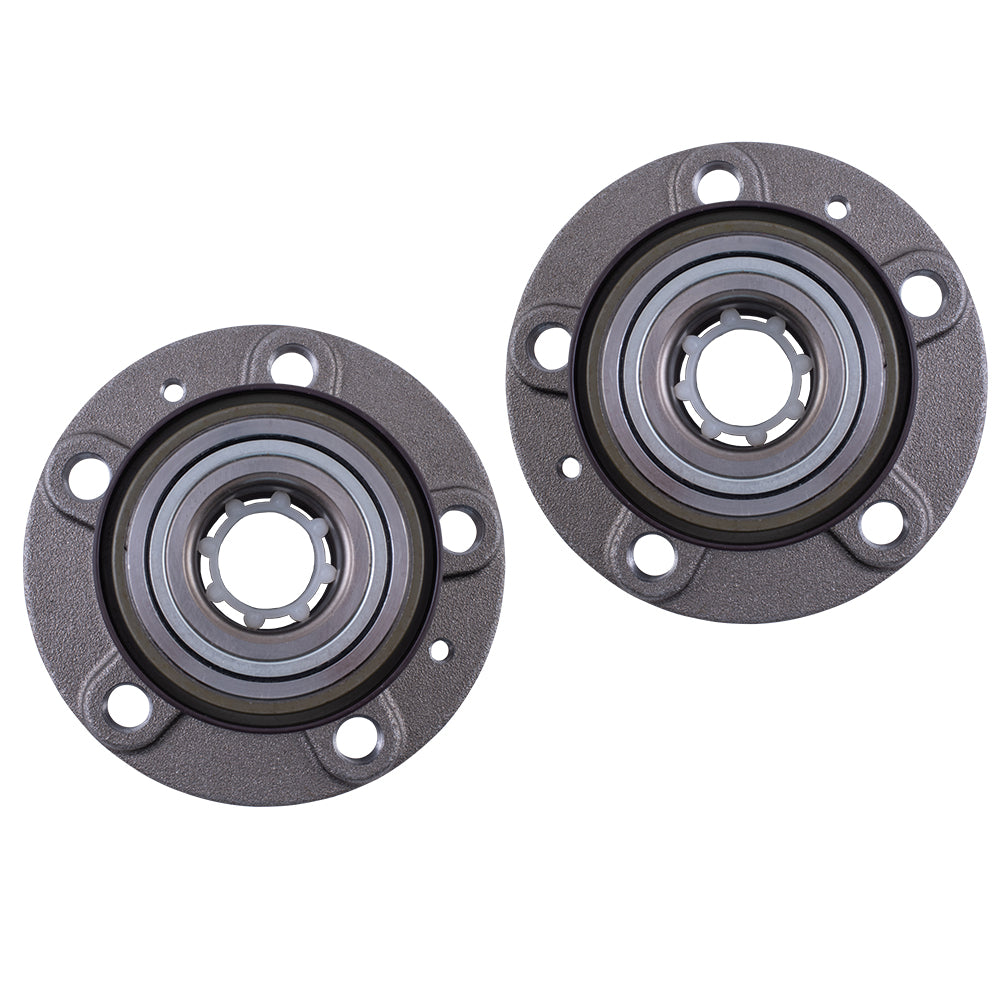 Brock Aftermarket Replacement Rear Driver Left Passenger Right Hub/Bearing Assembly Set Compatible With 2014-2021 RAM Promaster