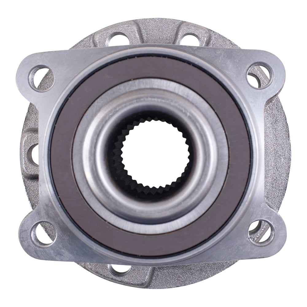 Brock Replacement Front and Rear Set Hub Bearing Assemblies Compatible with 2014-2020 Cherokee w/ Off Road Package