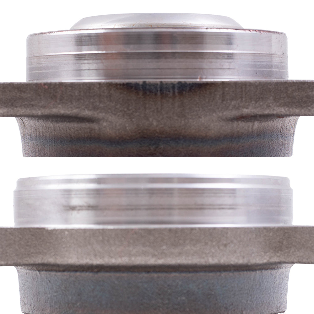 Brock Replacement Front and Rear Set Hub Bearing Assemblies Compatible with 2014-2020 Cherokee Front Wheel Drive