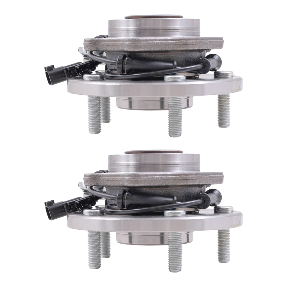 Brock Replacement Front Hub Bearing Assemblies Set Compatible with 12-20 Grand Caravan 12-16 Town & Country