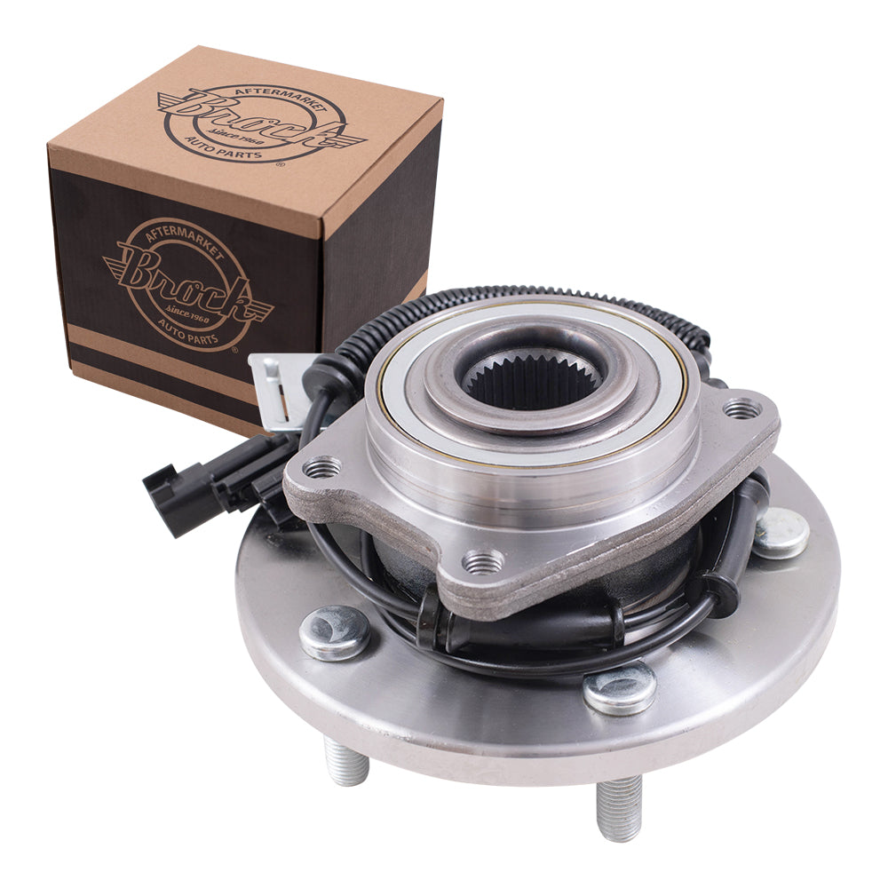 Brock Replacement Front Hub Bearing Assembly Compatible with 12-20 Grand Caravan 12-16 Town & Country