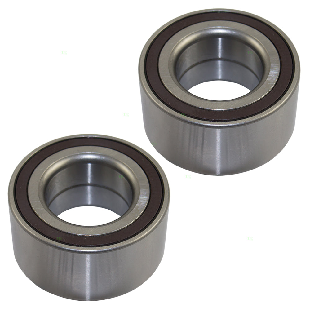 Brock Replacement Set Front Wheel Bearings Compatible with Compass Patriot Caliber Lancer Outlander & Sport SUV 5105586AB