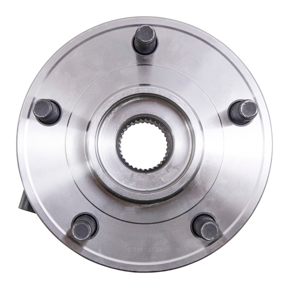 Brock Aftermarket Replacement Front Driver Left Or Passenger Right Hub/Bearing Assembly With 49 Inch ABS Cable Compatible With 2011-2018 Jeep Wrangler JK