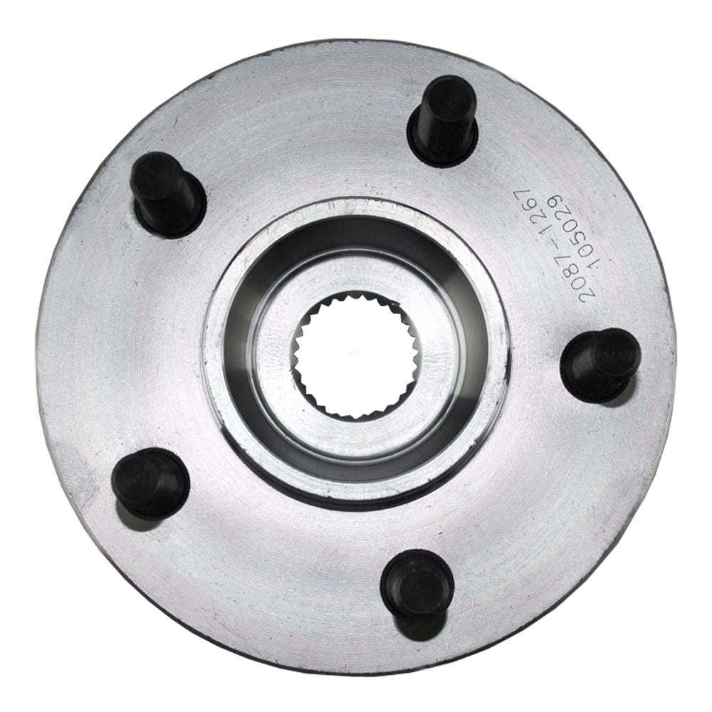 Brock Replacement Front Wheel Hub Bearing Assembly Compatible with Cherokee Wagoneer Comanche Wrangler Grand Wagoneer 53007449AB