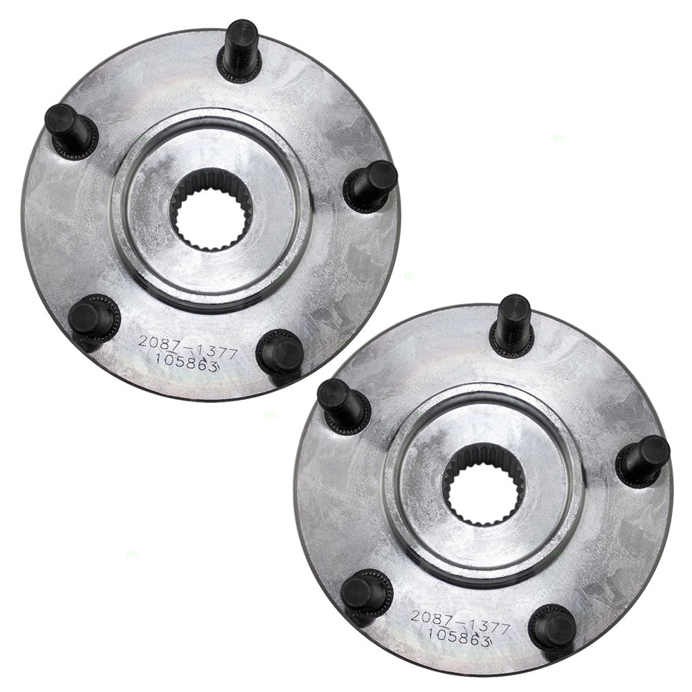 Brock Replacement Set Front Wheel Hub Bearings Compatible with 1996-2007 Town & Country Caravan 4641517AD