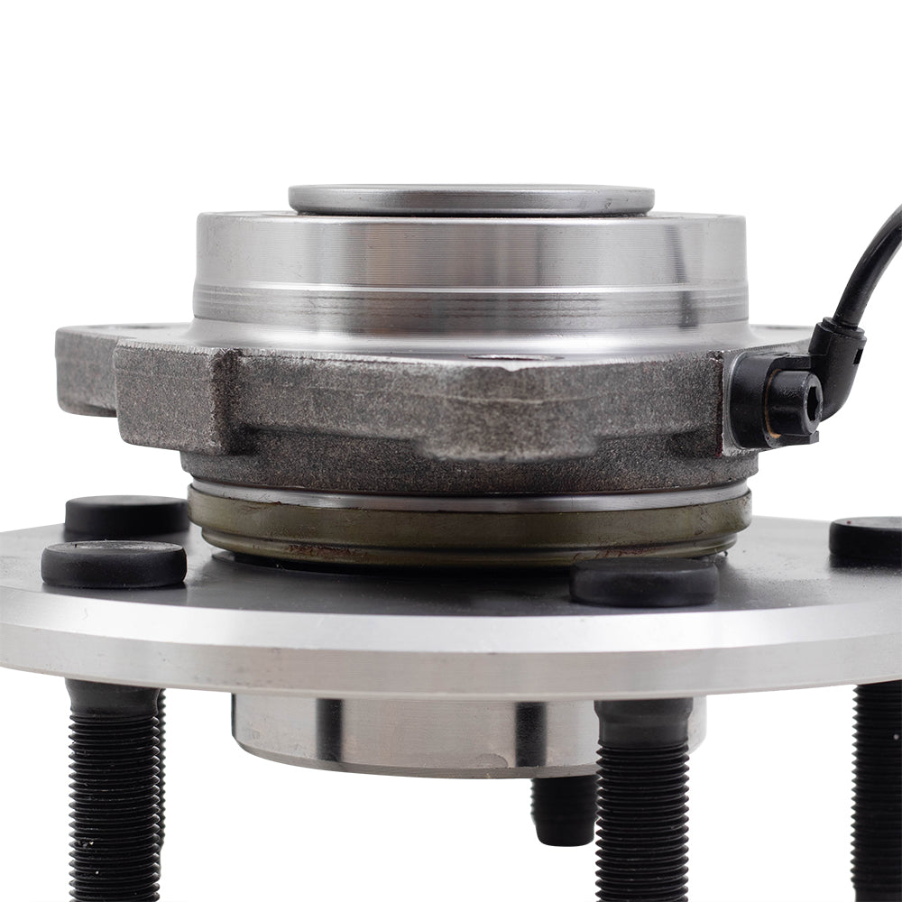 Brock Aftermarket Replacement Part Front Driver and Passenger Side Hub and Bearing Assemblies Compatible with 2013-2018 RAM 1500