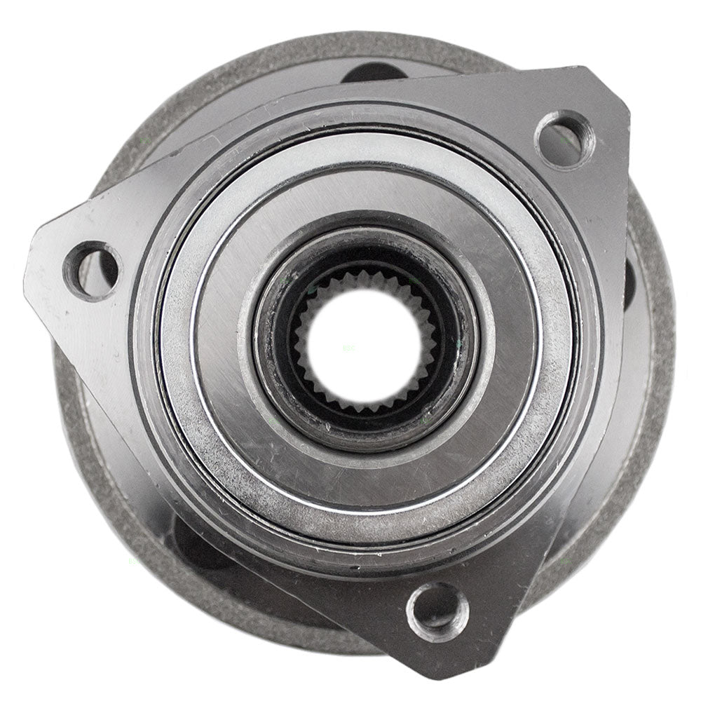 Brock Replacement Front Wheel Hub with Bearing Assembly Compatible with 1999-2006 Wrangler 5016458AA