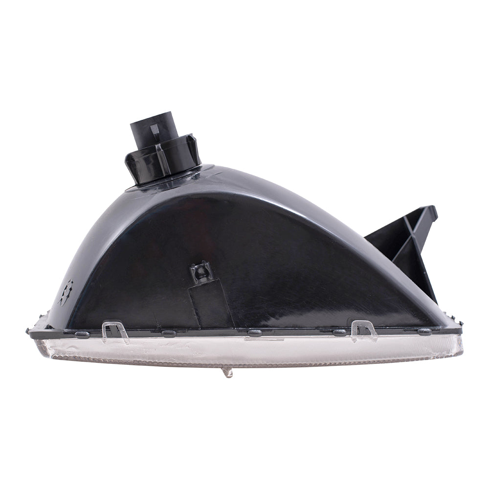 Brock Replacement Driver and Passenger Set Headlights Compatible with LeBaron Spirit Acclaim 4773253 4773252