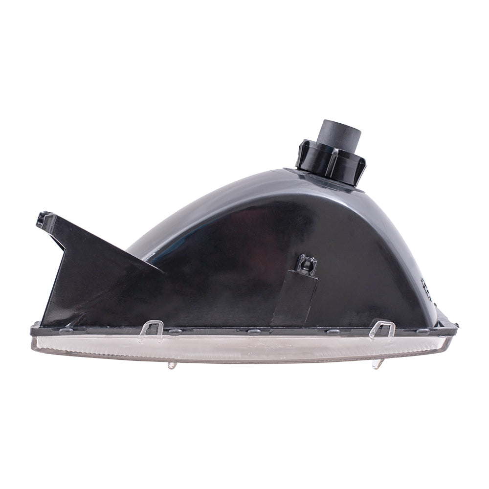 Brock Replacement Driver and Passenger Set Headlights Compatible with LeBaron Spirit Acclaim 4773253 4773252