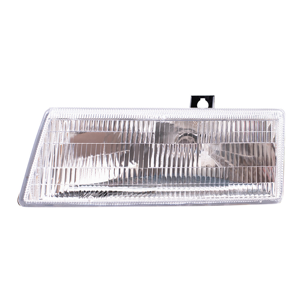 Brock Replacement Driver Headlight Compatible with 1991-1995 Caravan Van 4451731