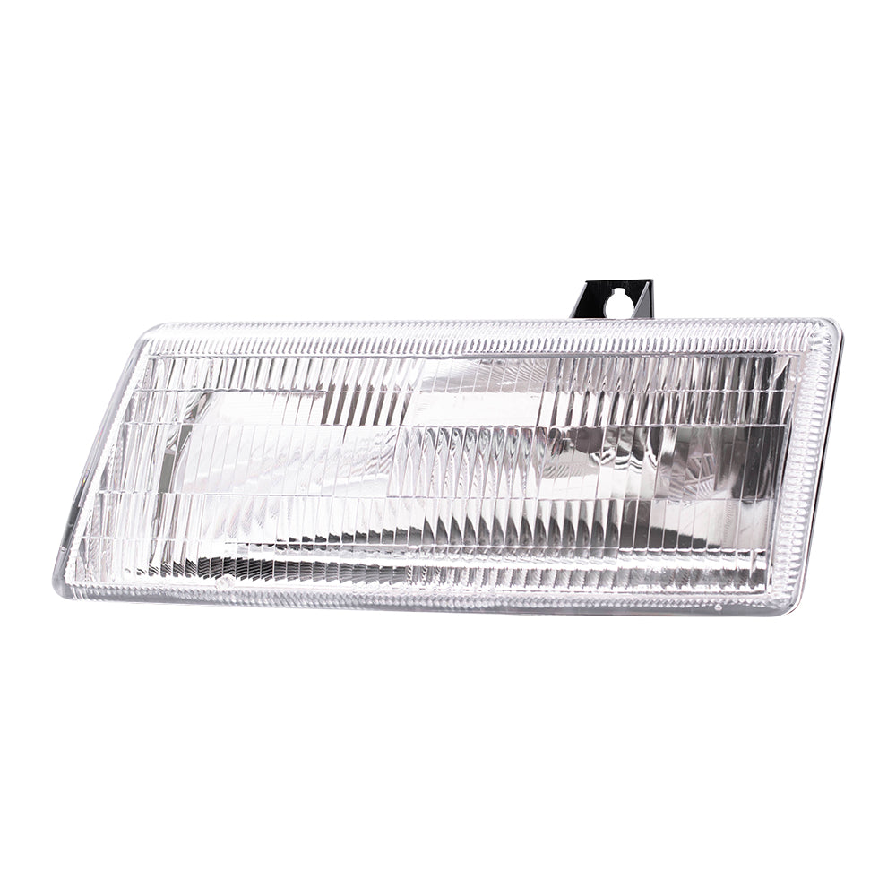 Brock Replacement Driver Headlight Compatible with 1991-1995 Caravan Van 4451731