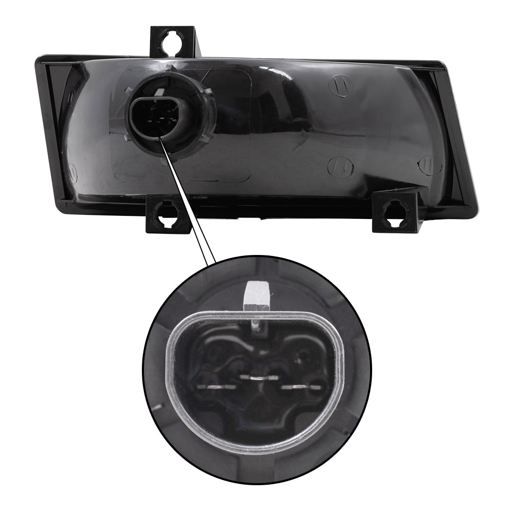 Brock Replacement Driver Headlight Compatible with 1991-1995 Caravan Van 4451731