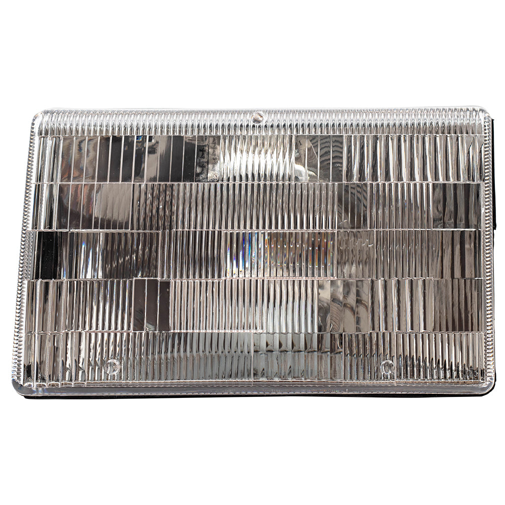 Brock Replacement Driver Headlight Compatible with 1993-1998 Grand Cherokee 55155127