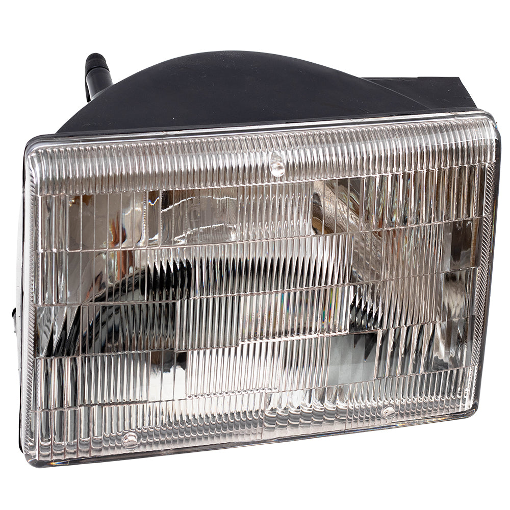 Brock Replacement Driver Headlight Compatible with 1993-1998 Grand Cherokee 55155127