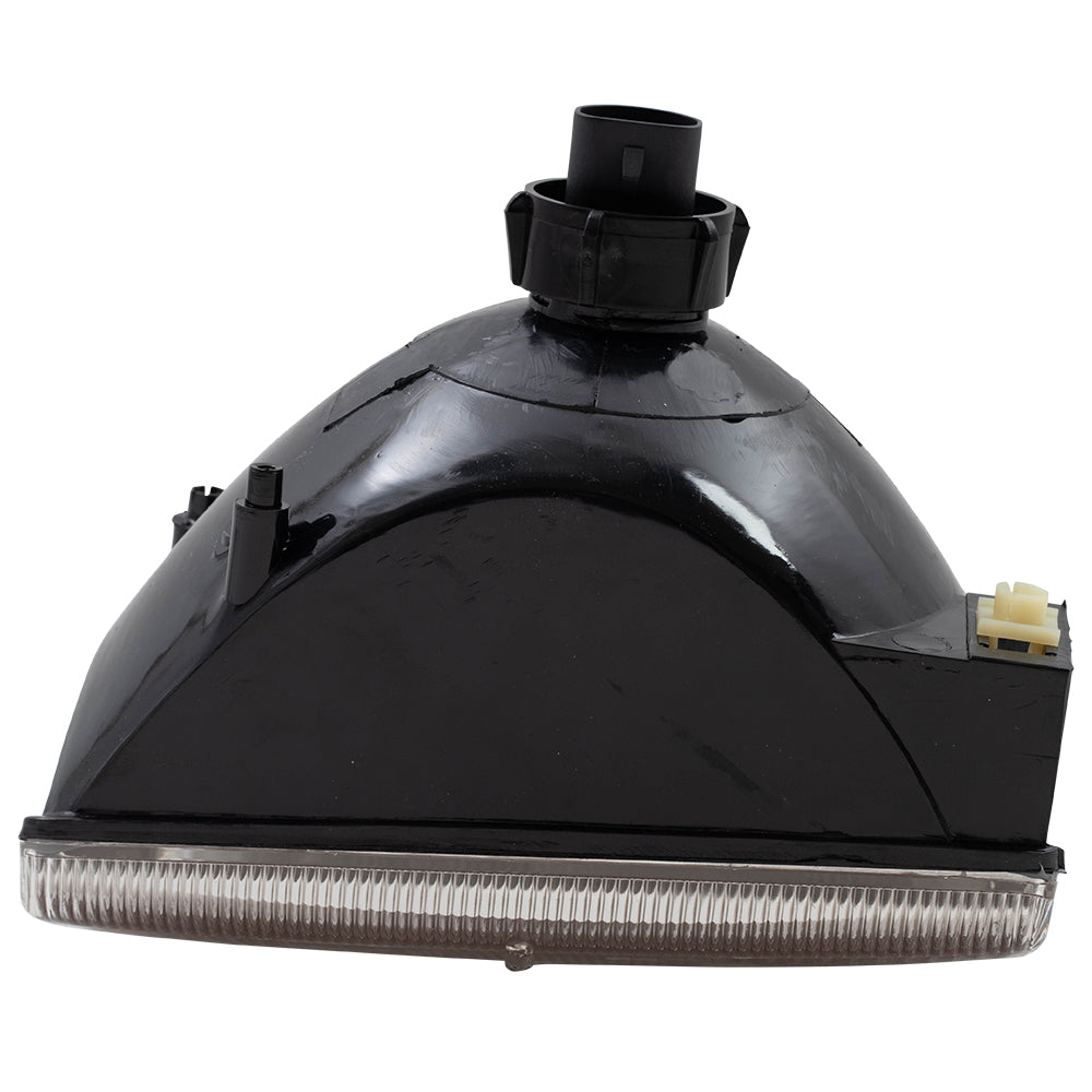 Brock Replacement Driver Headlight Compatible with 1993-1998 Grand Cherokee 55155127