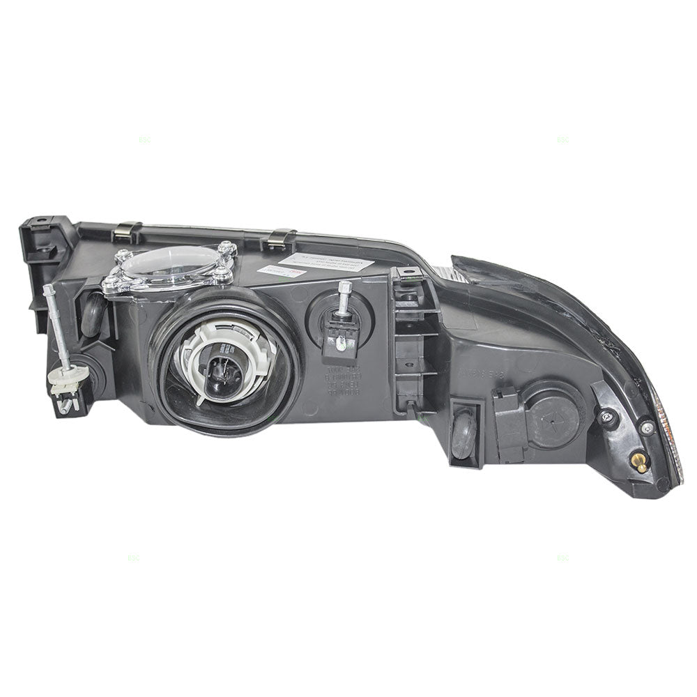 Brock Replacement Passenger Halogen Headlight with Improved Beam Pattern Compatible with 1995-2000 Sratus Breeze Cirrus 4630872AB