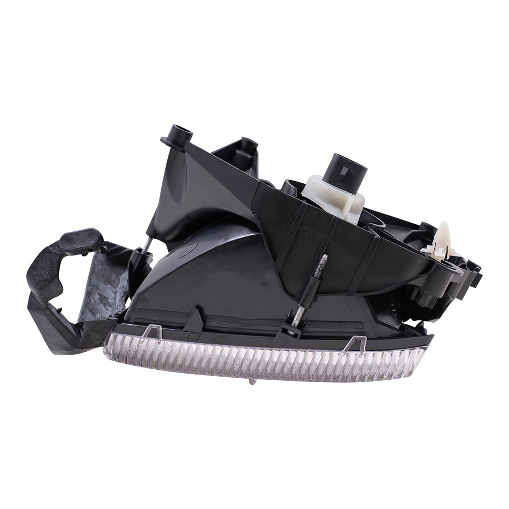 Brock Replacement Driver Headlight Compatible with 1997-2004 Dakota 1998-2003 Durango 55055171AE