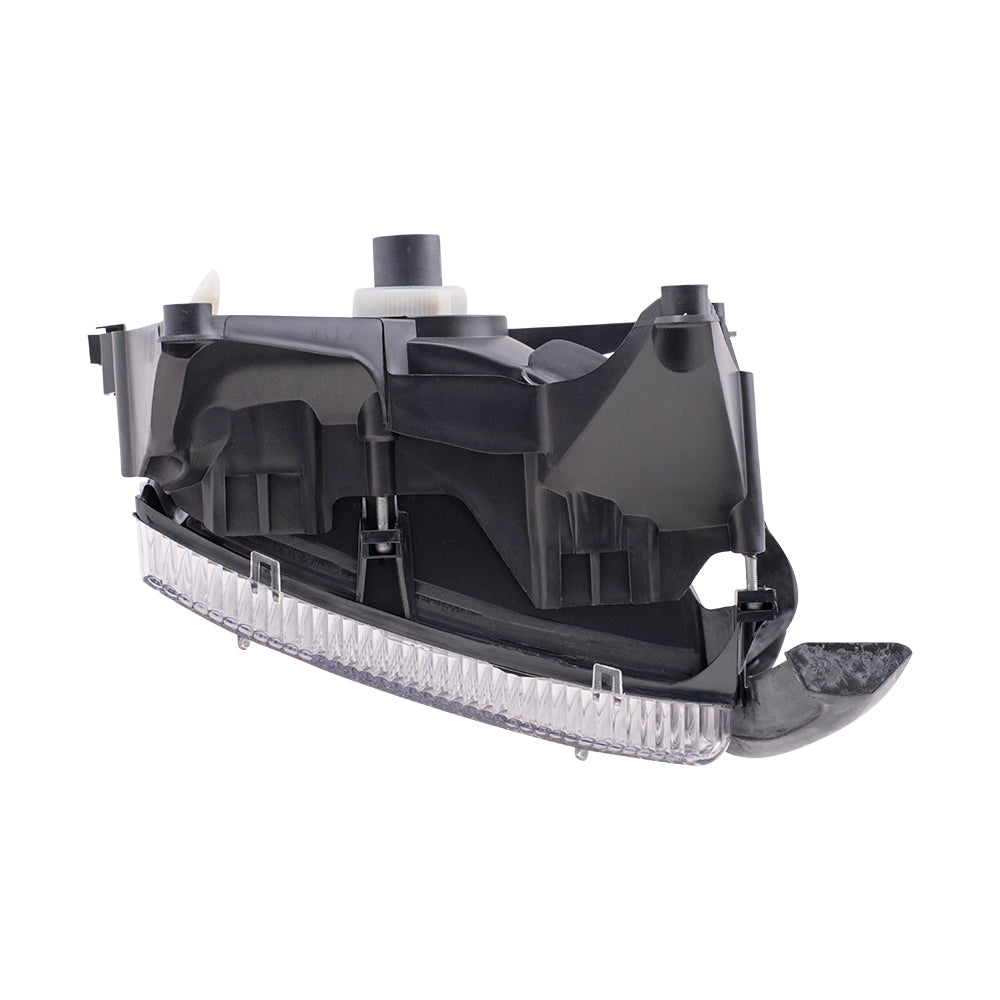Brock Replacement Driver Headlight Compatible with 1997-2004 Dakota 1998-2003 Durango 55055171AE