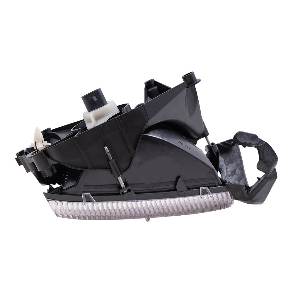 Brock Replacement Passenger Headlight Compatible with 1997-2004 Dakota 1998-2003 Durango 55055170AE