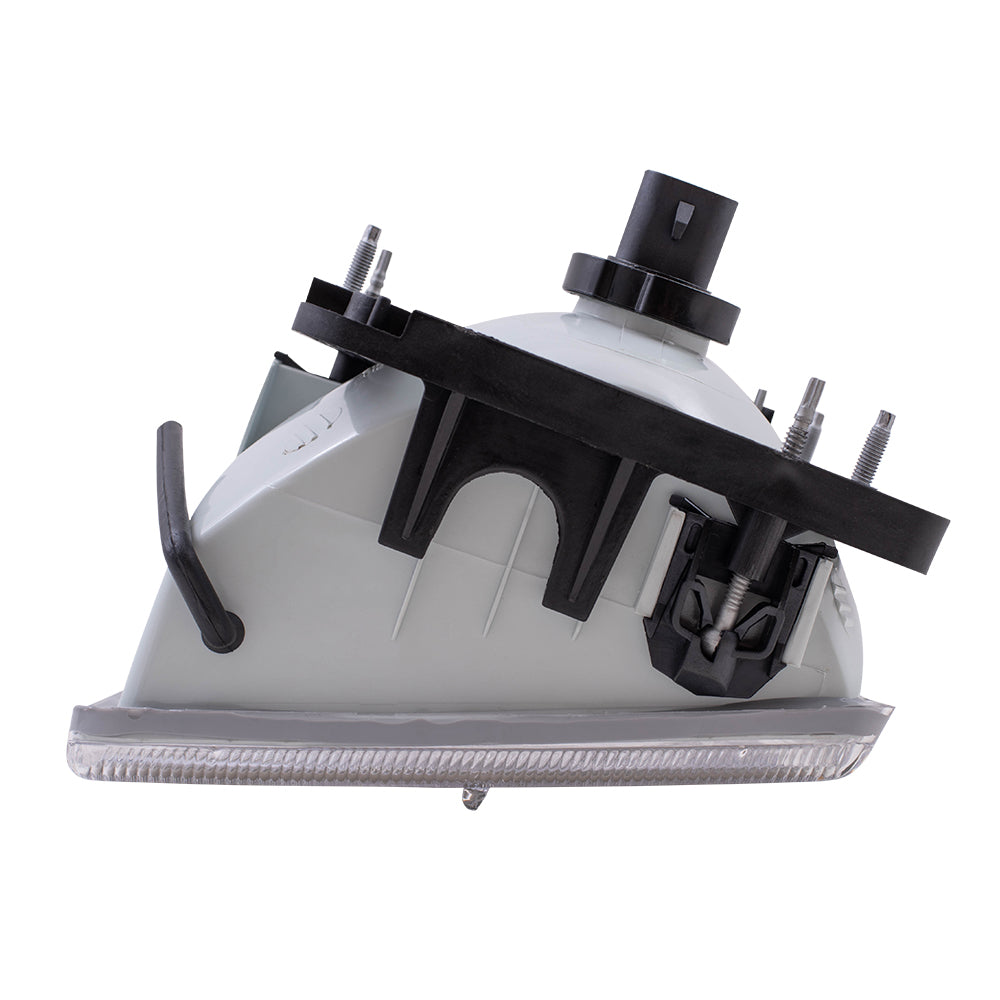 Brock Replacement Driver Halogen Headlight Compatible with 1991-1996 Dakota Pickup Truck w/ Aero Package 55054715