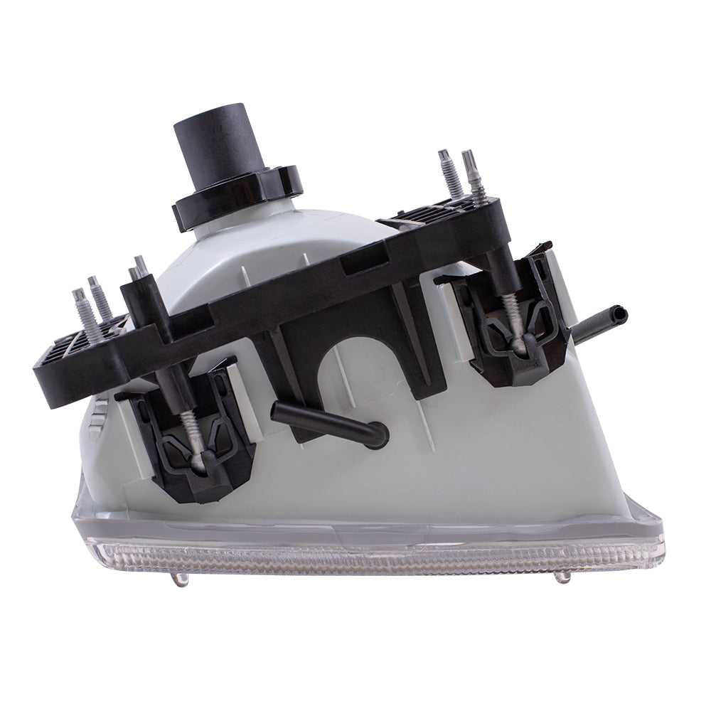 Brock Replacement Driver Halogen Headlight Compatible with 1991-1996 Dakota Pickup Truck w/ Aero Package 55054715