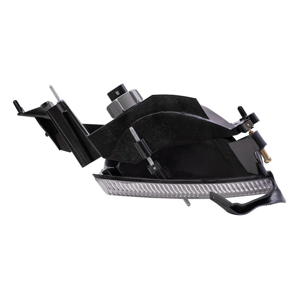 Brock Replacement Passenger Halogen Headlight Compatible with 1994-2002 Pickup Truck 55054780AH