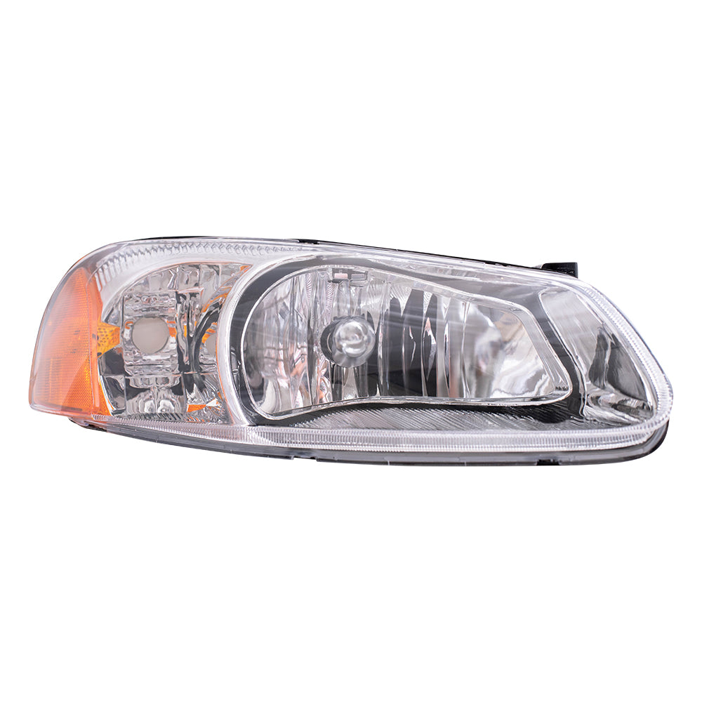 Brock Replacement Passenger Headlight Compatible with Sebring Stratus 4805820AA