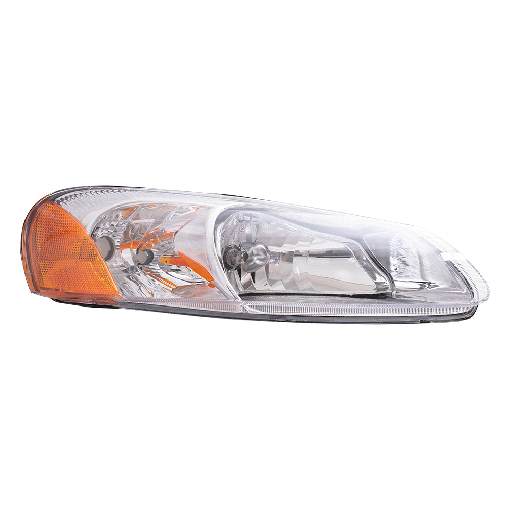 Brock Replacement Passenger Headlight Compatible with Sebring Stratus 4805820AA
