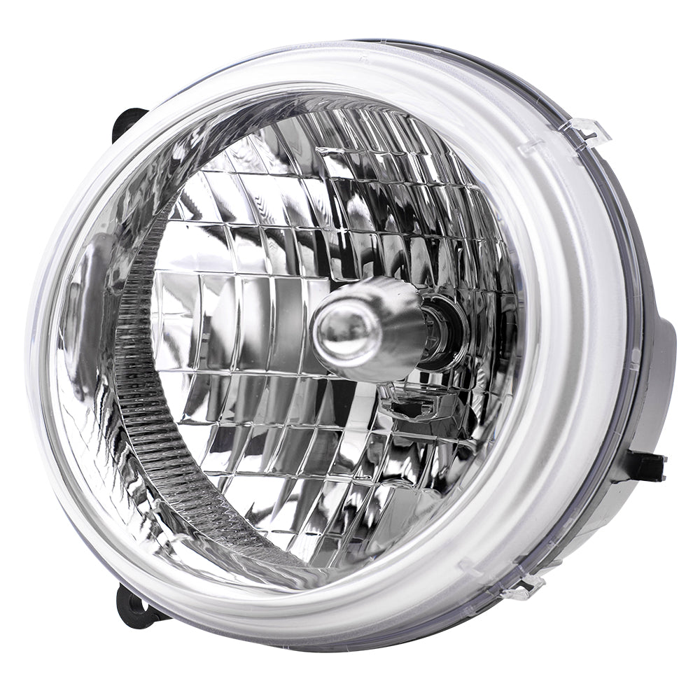 Brock Replacement Driver Headlight Compatible with 2002-2003 Liberty 5101821AA