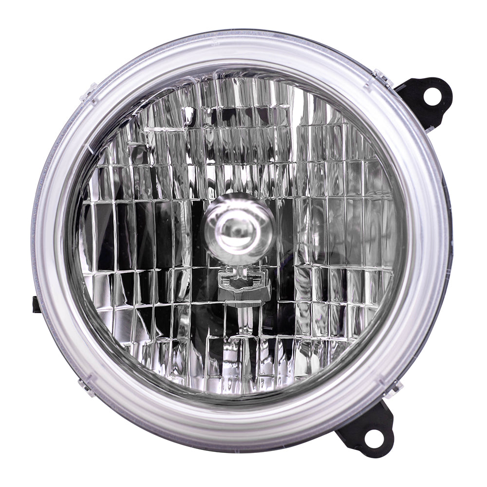 Brock Replacement Passenger Headlight Compatible with 2002-2003 Liberty 5101820AA