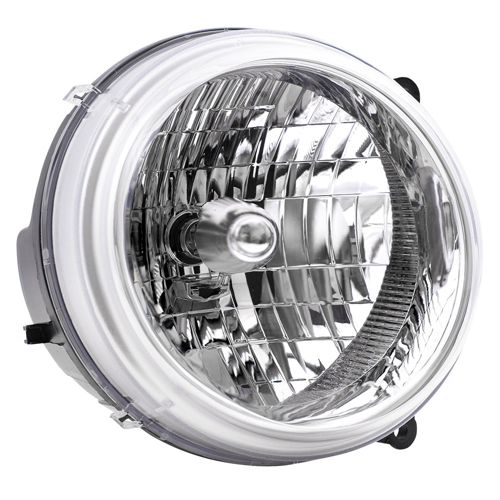 Brock Replacement Passenger Headlight Compatible with 2002-2003 Liberty 5101820AA