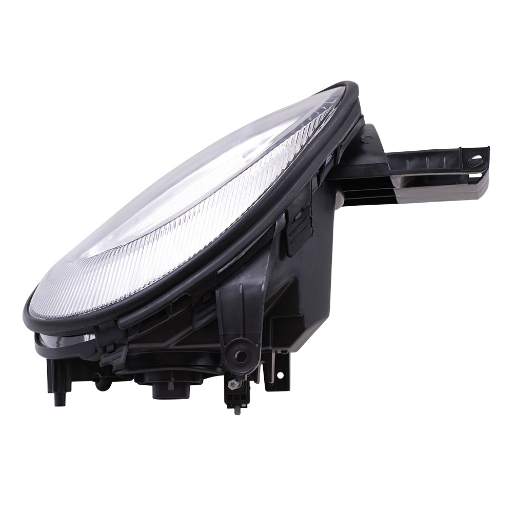 Brock Replacement Driver Headlight with Chrome Bezel Compatible with 2003-2005 Neon 5303551AI