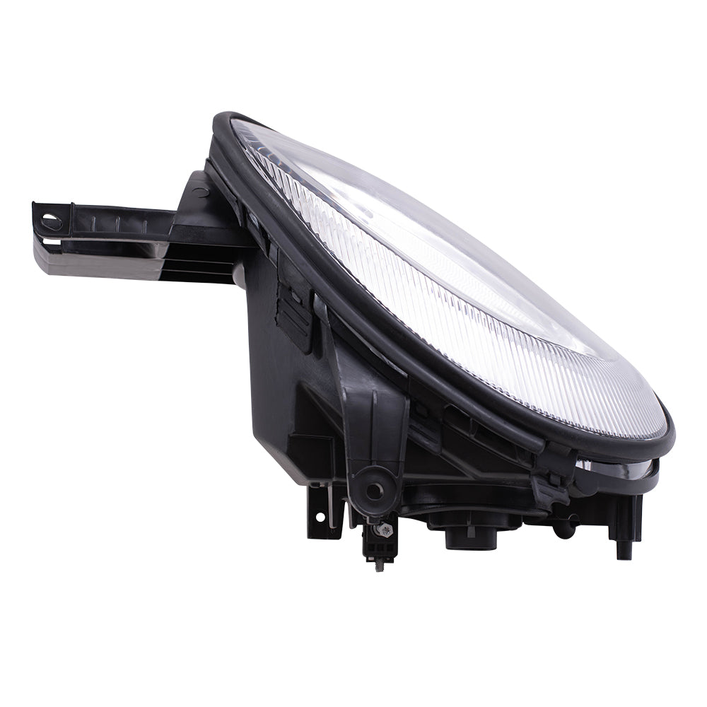 Brock Replacement Passenger Headlight with Chrome Bezels Compatible with 2003-2005 Neon 5303550AI