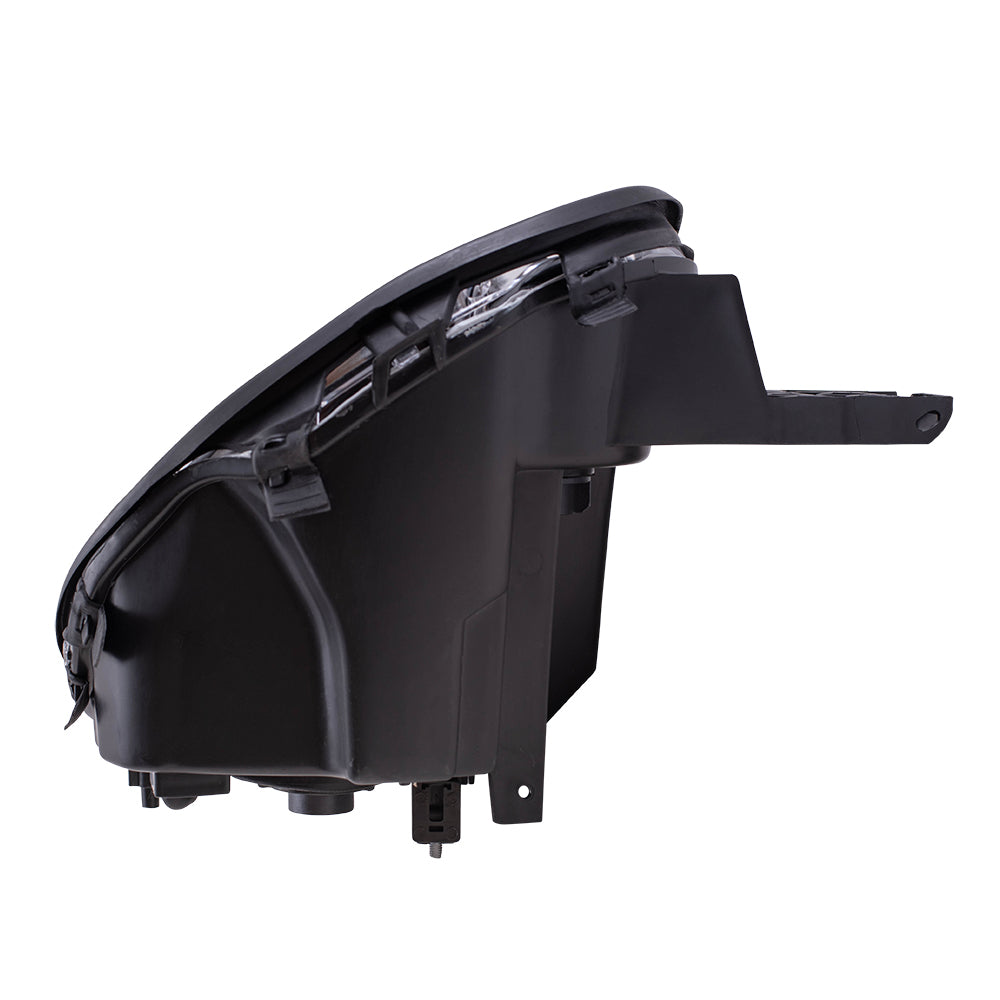 Brock Replacement Passenger Headlight with Chrome Bezels Compatible with 2003-2005 Neon 5303550AI