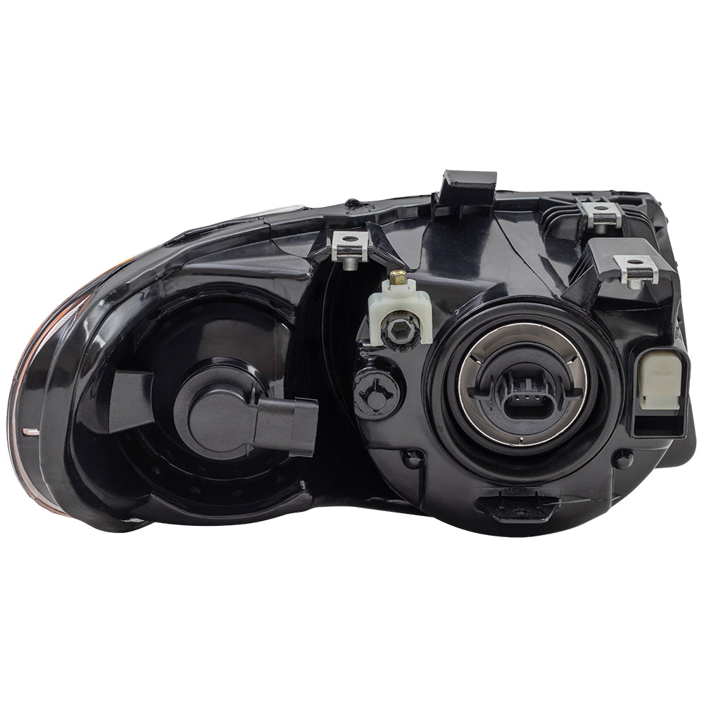 Brock Replacement Driver Halogen Headlight Compatible with 2005-2007 Town & Country Van with 119" Wheel Base 4857991AD