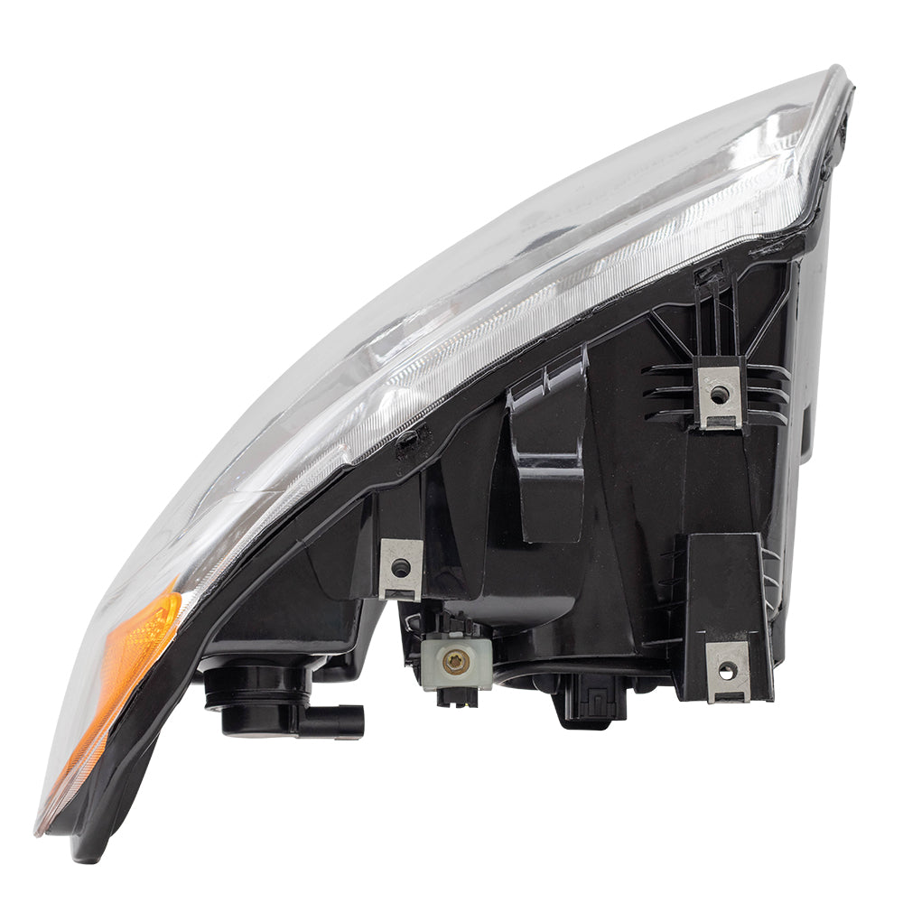 Brock Replacement Driver Halogen Headlight Compatible with 2005-2007 Town & Country Van with 119" Wheel Base 4857991AD