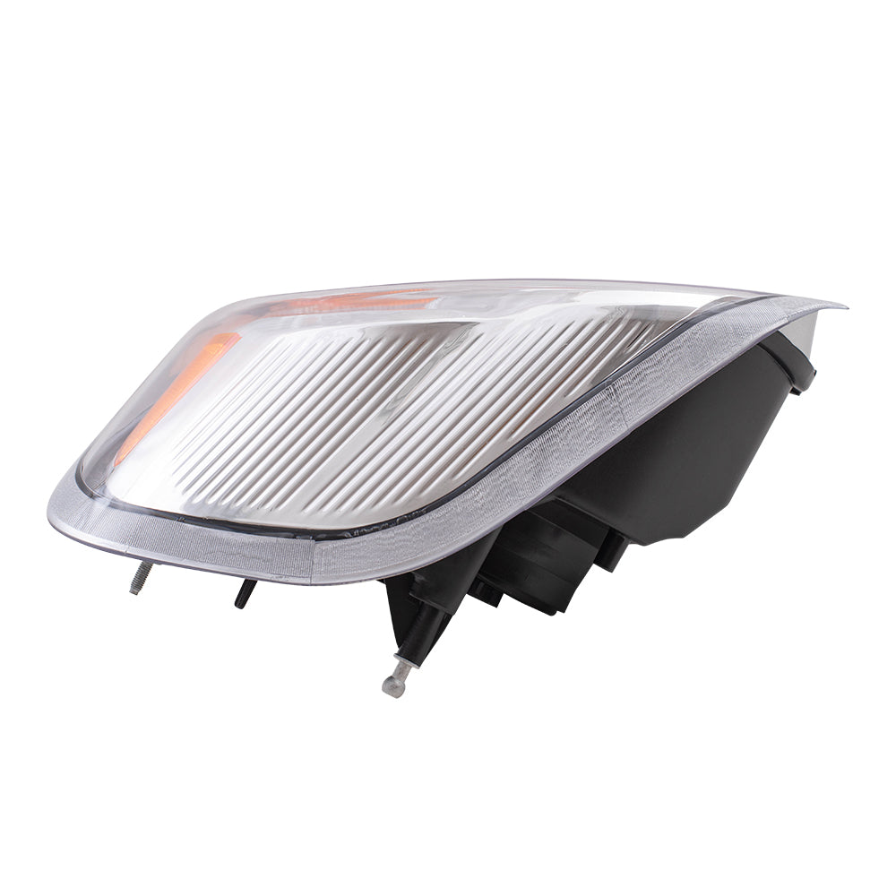 Brock Replacement Driver Halogen Headlight Compatible with 2004-2005 Durango 55077721AD