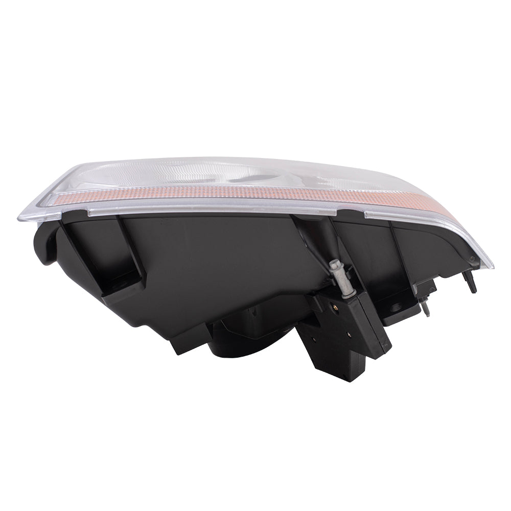 Brock Replacement Driver Halogen Headlight Compatible with 2004-2005 Durango 55077721AD