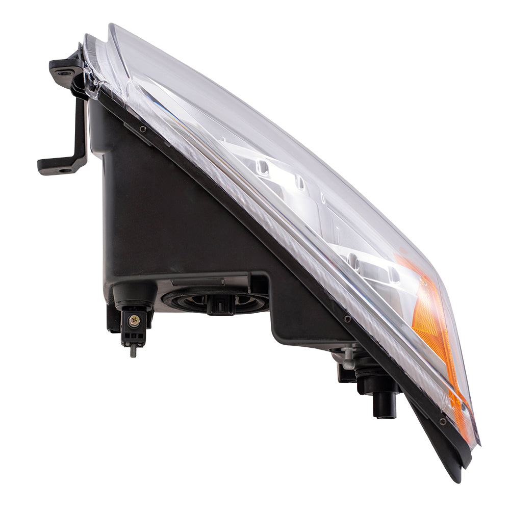 Brock Replacement Set Driver and Passenger Headlights Compatible with 2007-2012 Caliber 5303739AJ 5303738AJ