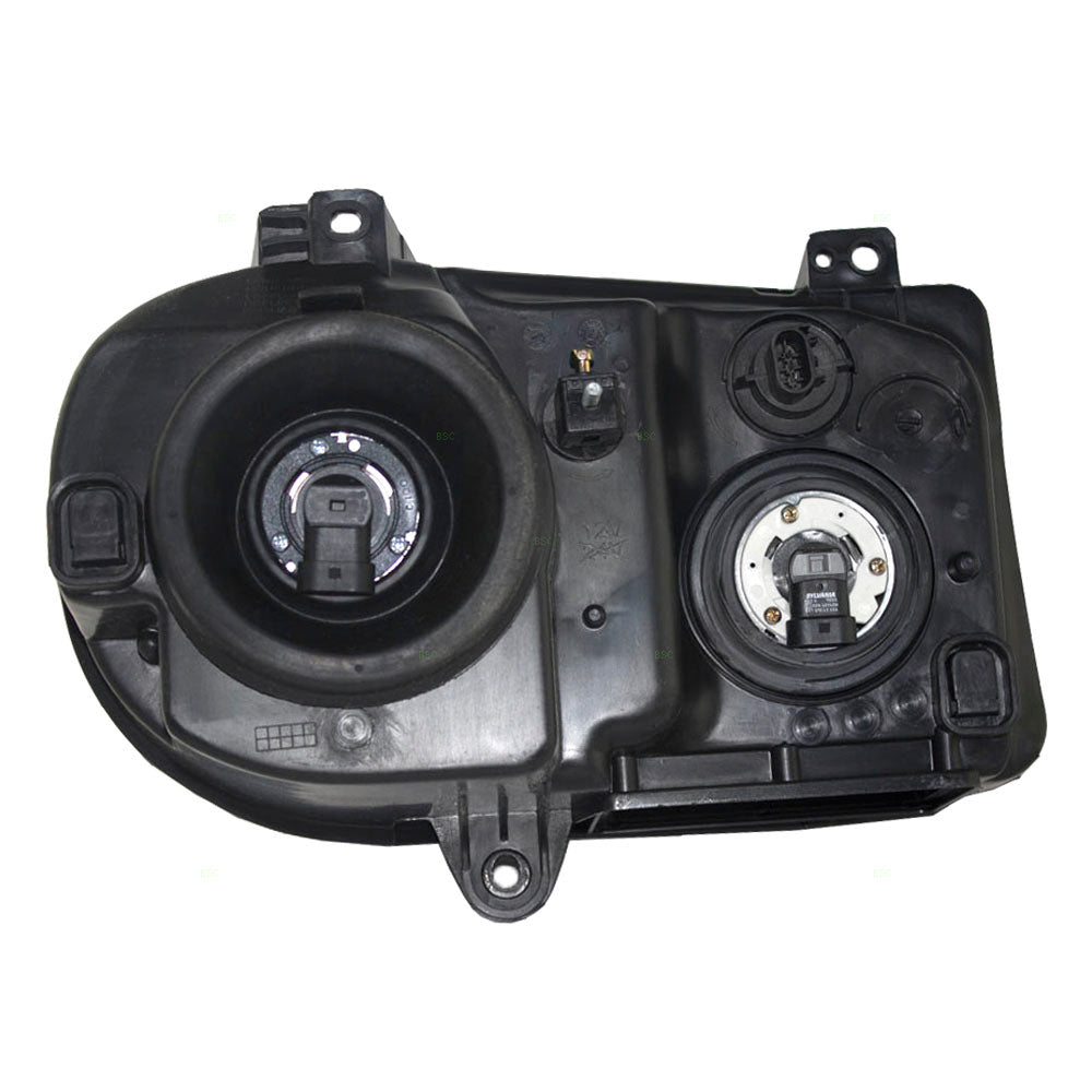 Brock Replacement Driver Halogen Headlight Compatible with 2005-2010 300 with Projector and Delay Option 57010863AA