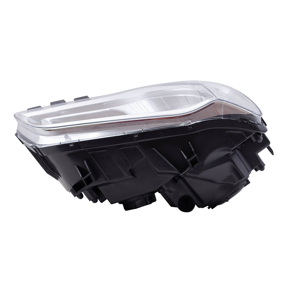 Headlight for 2015-2017 300 w/ Chrome Bezel 68196277AD Set CH2502268