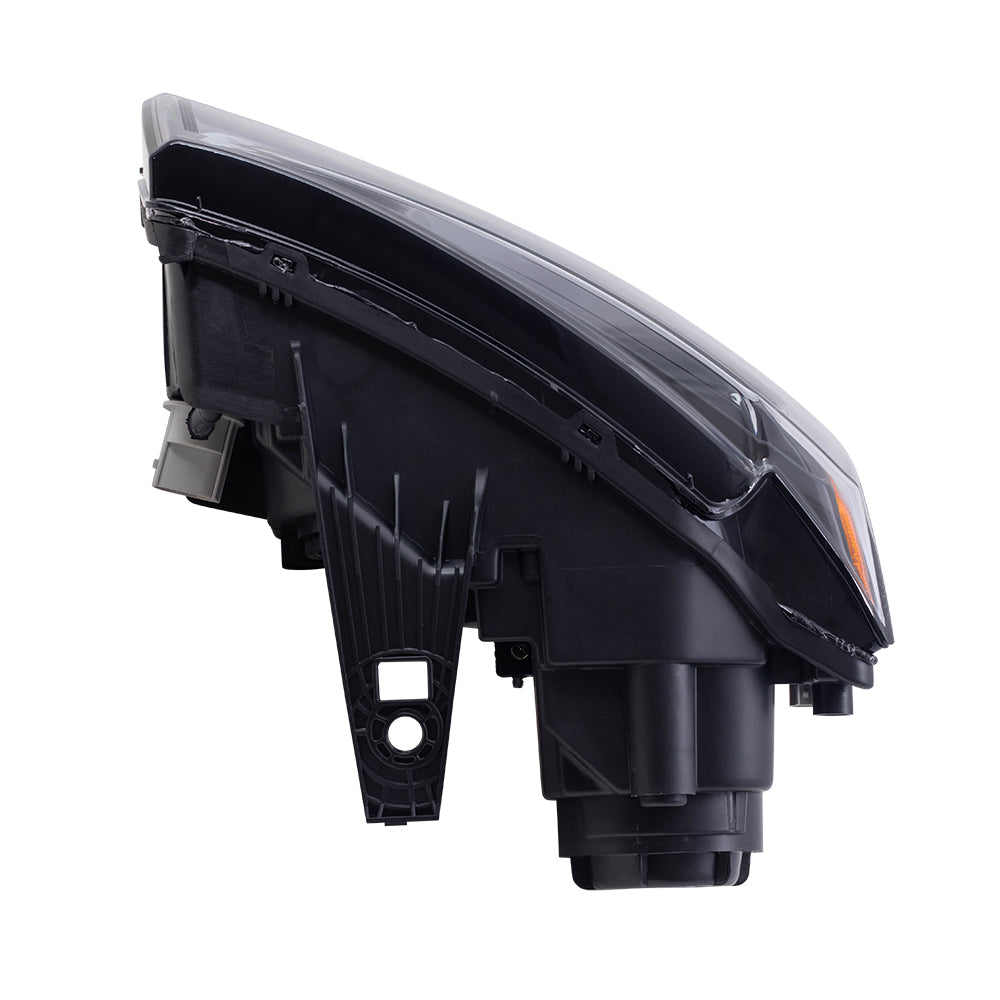 Headlight for 2017-2021 Grand Cherokee w/ Black Bezel for 2022 Grand Cherokee WK 68266647AF Set CH2502309