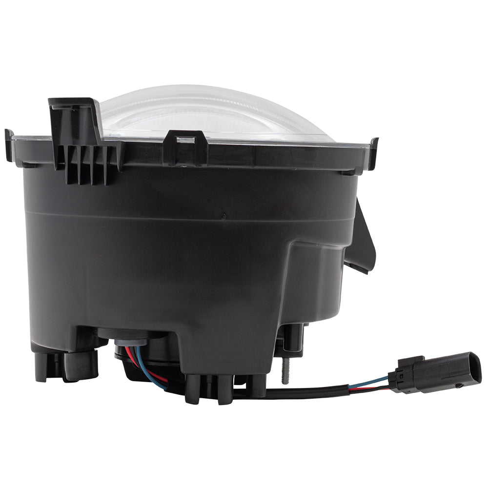Brock Replacement Driver Halogen Headlight Compatible with Compatible with 2018-2024 Wrangler JL 2020-2023 Gladiator 55112873AF