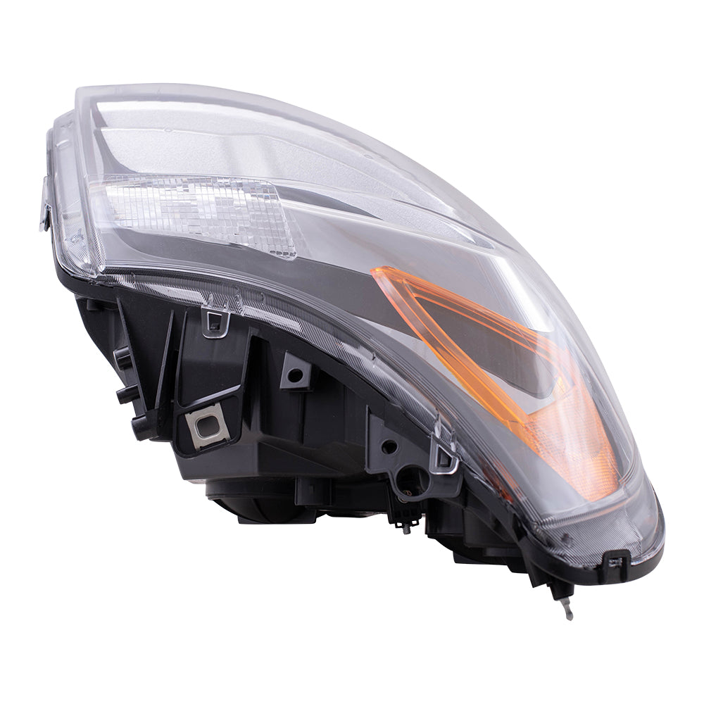 Brock Replacement Driver Halogen Combination Headlight Compatible with 2014-2020 Promaster