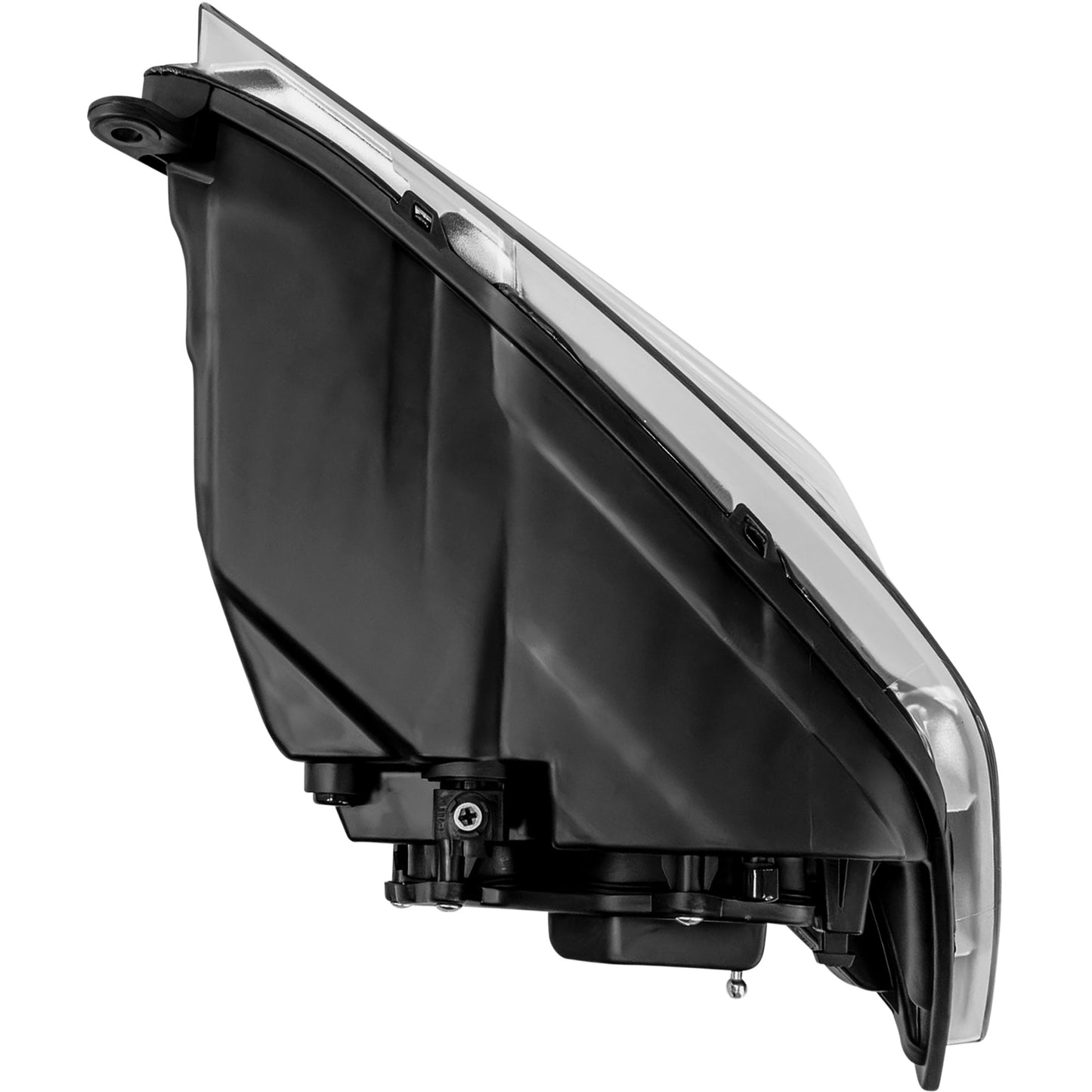 Brock Replacement Passenger Side Projector Type Halogen Combination Headlight Assembly with Black Bezel Compatible with 2016-2018 1500/2500/3500 & 2019-2021 1500 Classic