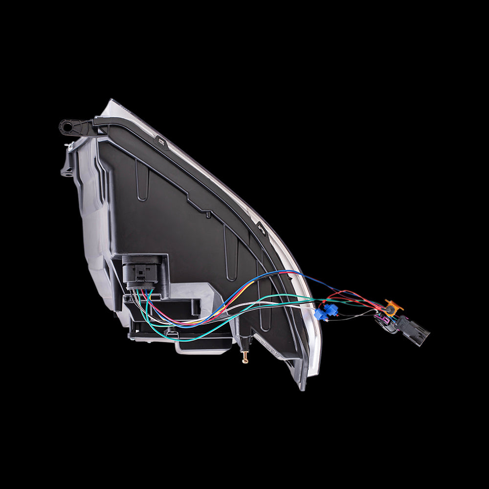 Headlight for 2019-2023 1500 Classic Projector Type w/ Chrome Performance Set for 2009-2010 Ram 1500 for 2009-2010 Ram 2500 for 2011-2018 2500 for 2011-2018 3500 Set