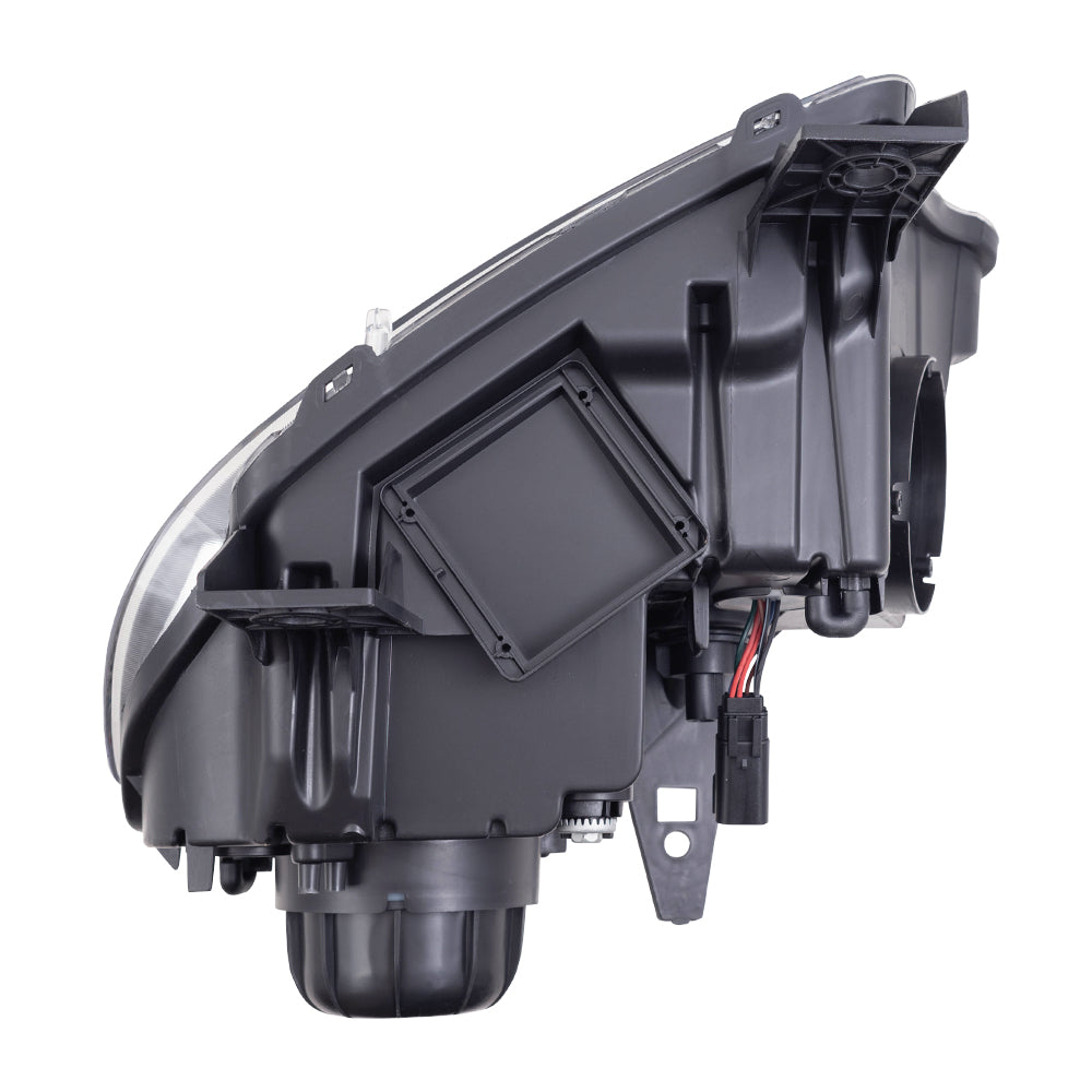 Headlight for 2014-2015 Durango w/ Black Bezel Daytime Running Light 55112969AI Set CH2502304