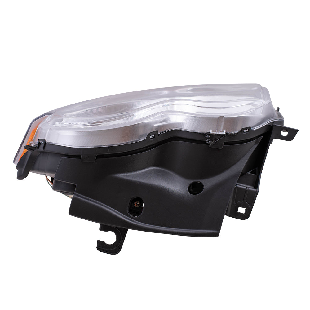 Brock Replacement Driver Headlight Compatible with 2005-2007 Grand Cherokee 55156351AK