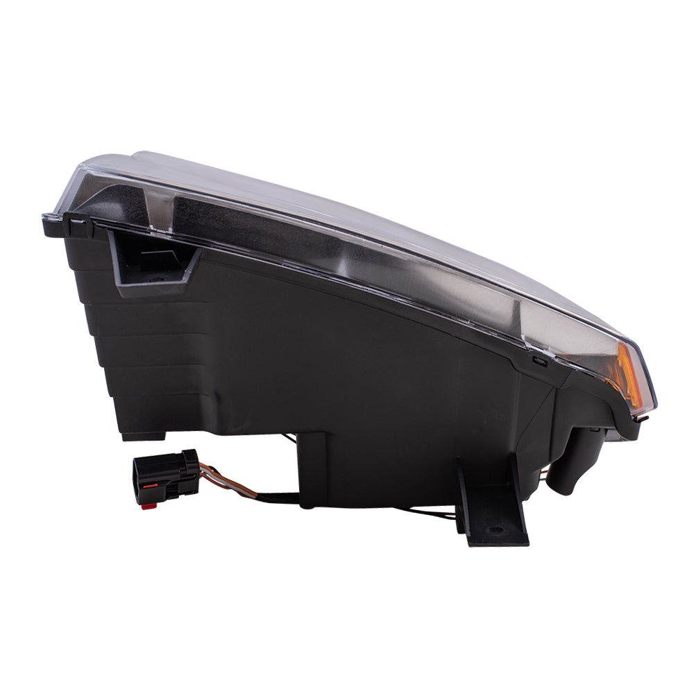 Brock Replacement Driver Headlight Compatible with 2005-2007 Grand Cherokee 55156351AK