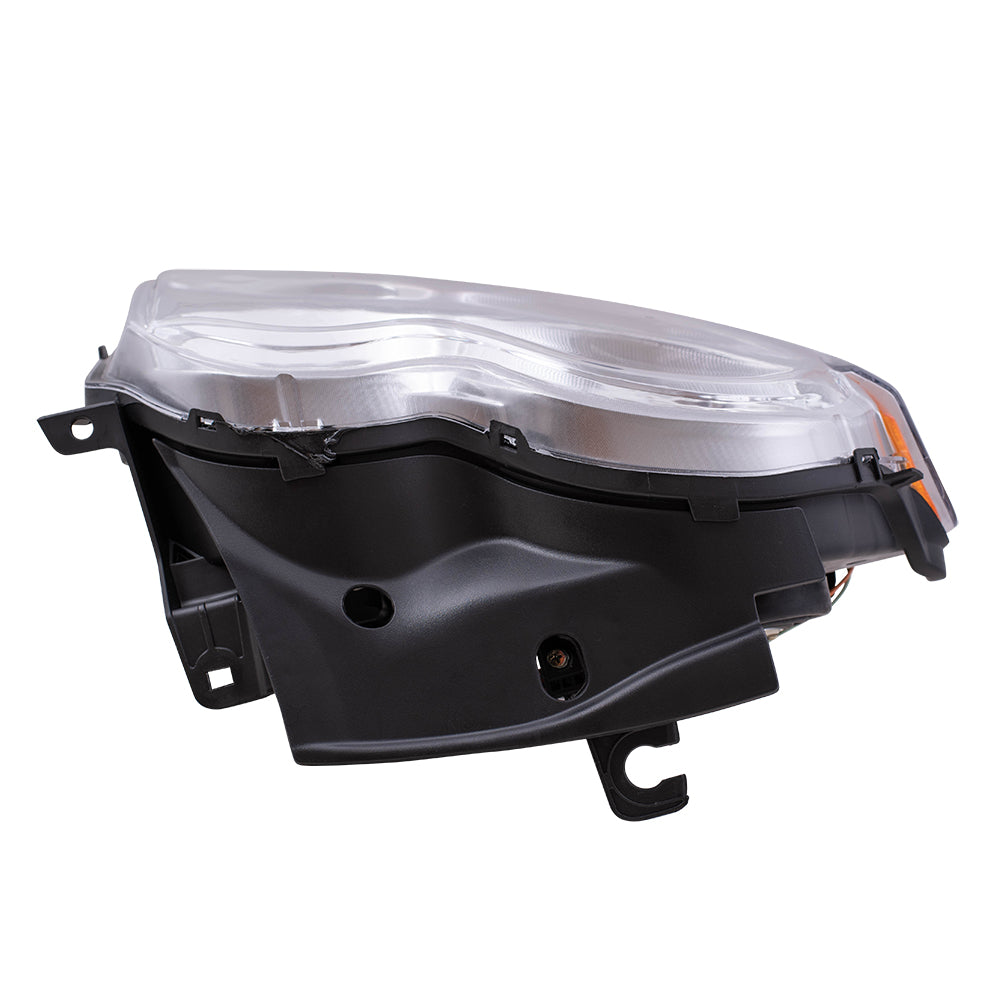 Brock Replacement Passenger Headlight Compatible with 2005-2007 Grand Cherokee 55156350AK